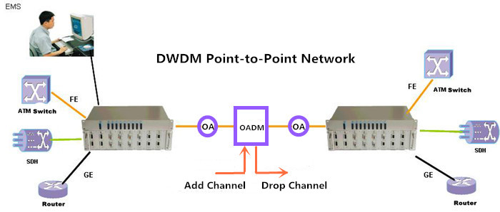 DWDM Point-to-Point Network